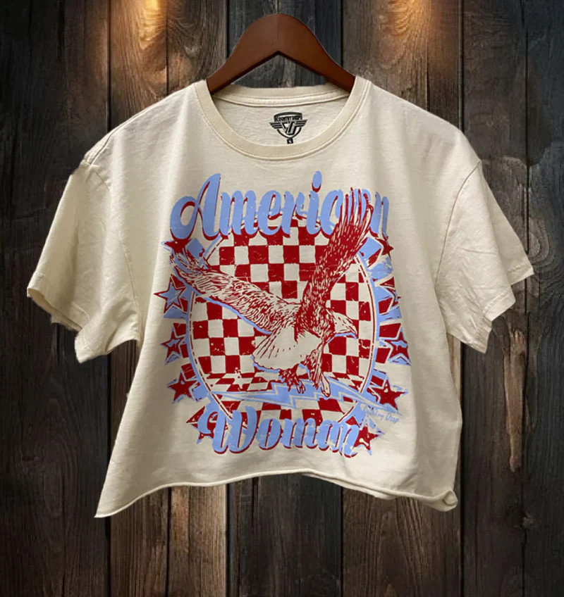 American Woman Graphic Tee | Izzy and Ivy Boutique