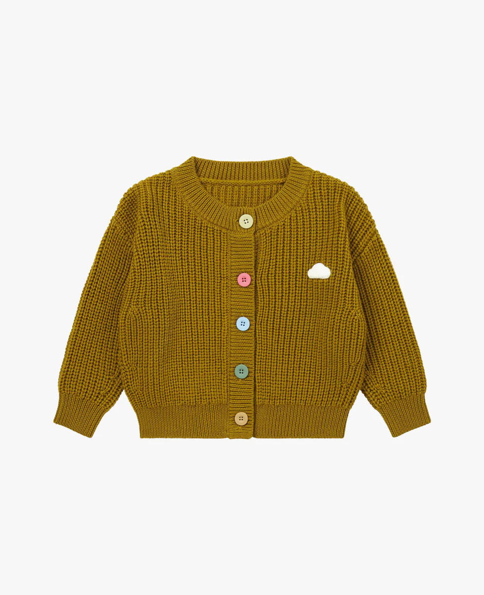 Knit Cardigan - Turmeric | Petite Revery
