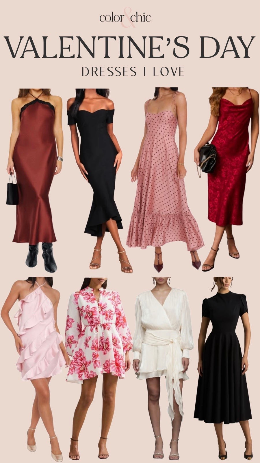 Valentine’s Day dresses that I love and perfect for a dressier date night out! 

#LTKootd #LTKValentine