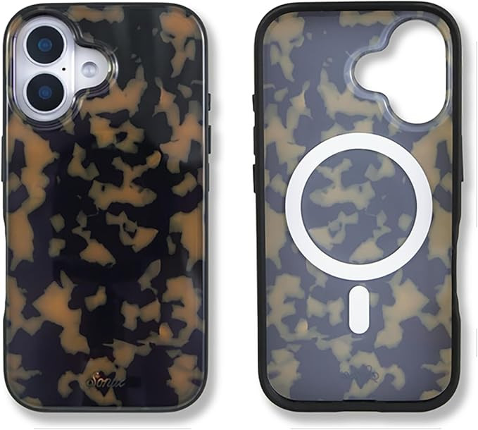 Sonix Case for iPhone 17 | Compatible with MagSafe | 10ft Drop Tested | Tortoiseshell | Brown Tor... | Amazon (US)