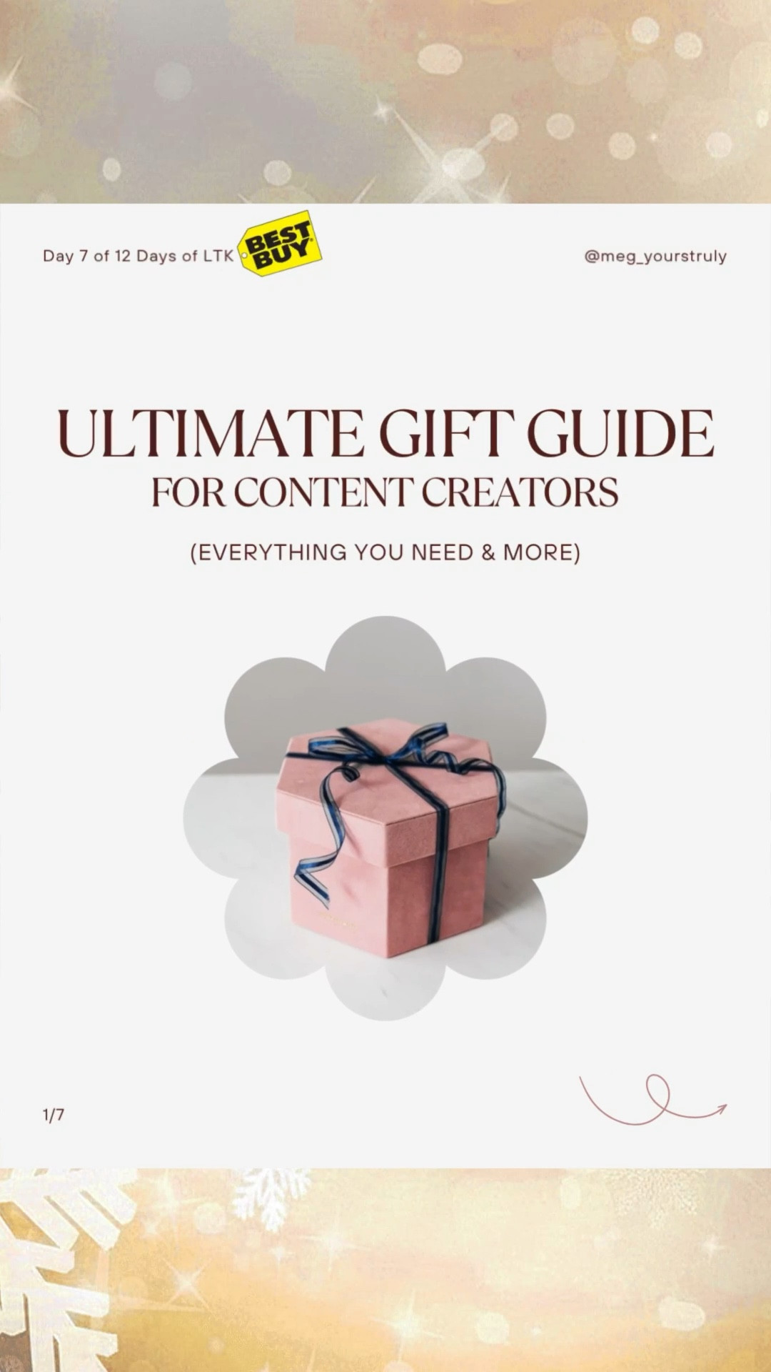Day 7 of my 12 Days of LTK is HERE and we’re heading straight to Best Buy 💙✨

If you’re a content creator (or shopping for one), these are the must-have items that instantly level up your lighting, audio, video quality + workflow.

From ring lights and tripods to creator cameras, Best Buy has so many creator essentials! Perfect for lifestyle or travel creators.

🚨FYI —> Best Buy Apple Sales Event starts TODAY. Grab yours or gift the tech lovers in your life.

Tap to shop all my curated picks for every level of creator ✨📸🎙️

#BestBuy #BestBuyDeals #TechDeals #TechGifts #HolidayDeals #AppleDeals #ContentCreator #ContentCreatorTools 

#LTKTravel #LTKGiftGuide #LTKSaleAlert
