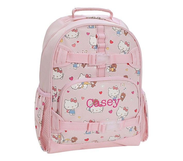 Mackenzie Hello Kitty® Hearts Glow-in-the-Dark Backpacks | Pottery Barn Kids