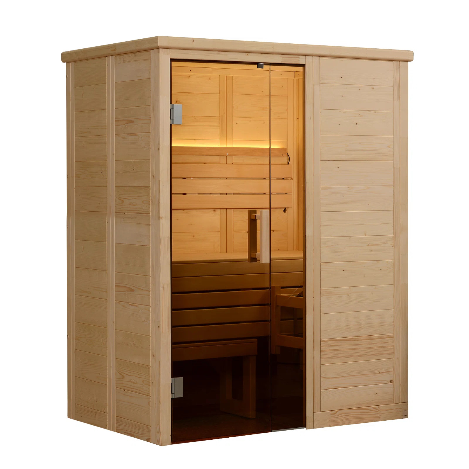 Almost Heaven Saunas Nordic Hillsboro 2 - Person Traditional Steam Sauna & Reviews | Wayfair | Wayfair North America
