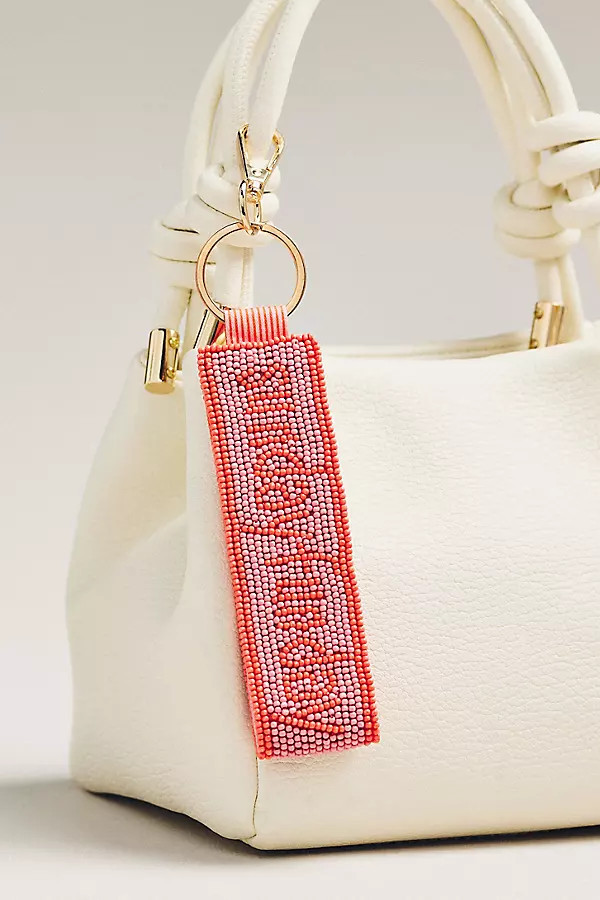 Beaded Game Day Bag Charm | Anthropologie (US)