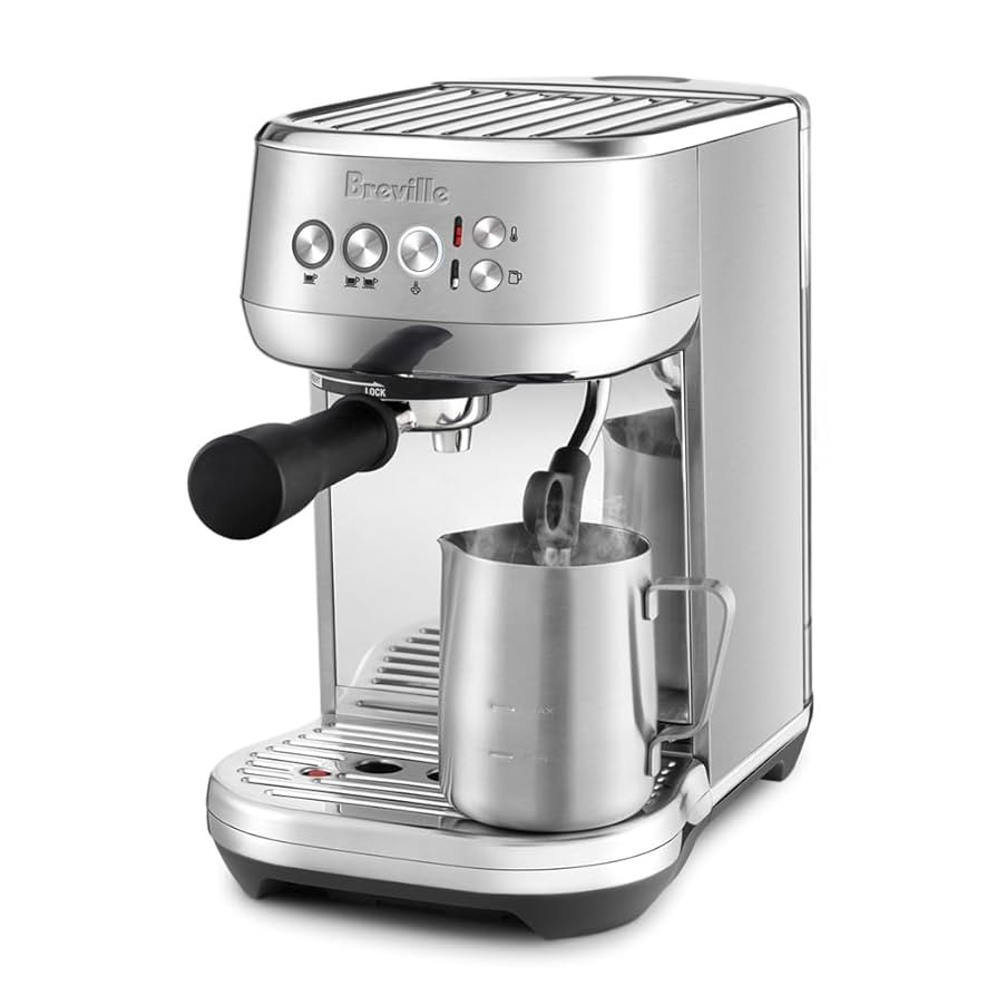 Breville Bambino Plus Espresso Machine BES500BSS, Brushed Stainless Steel | Amazon (US)