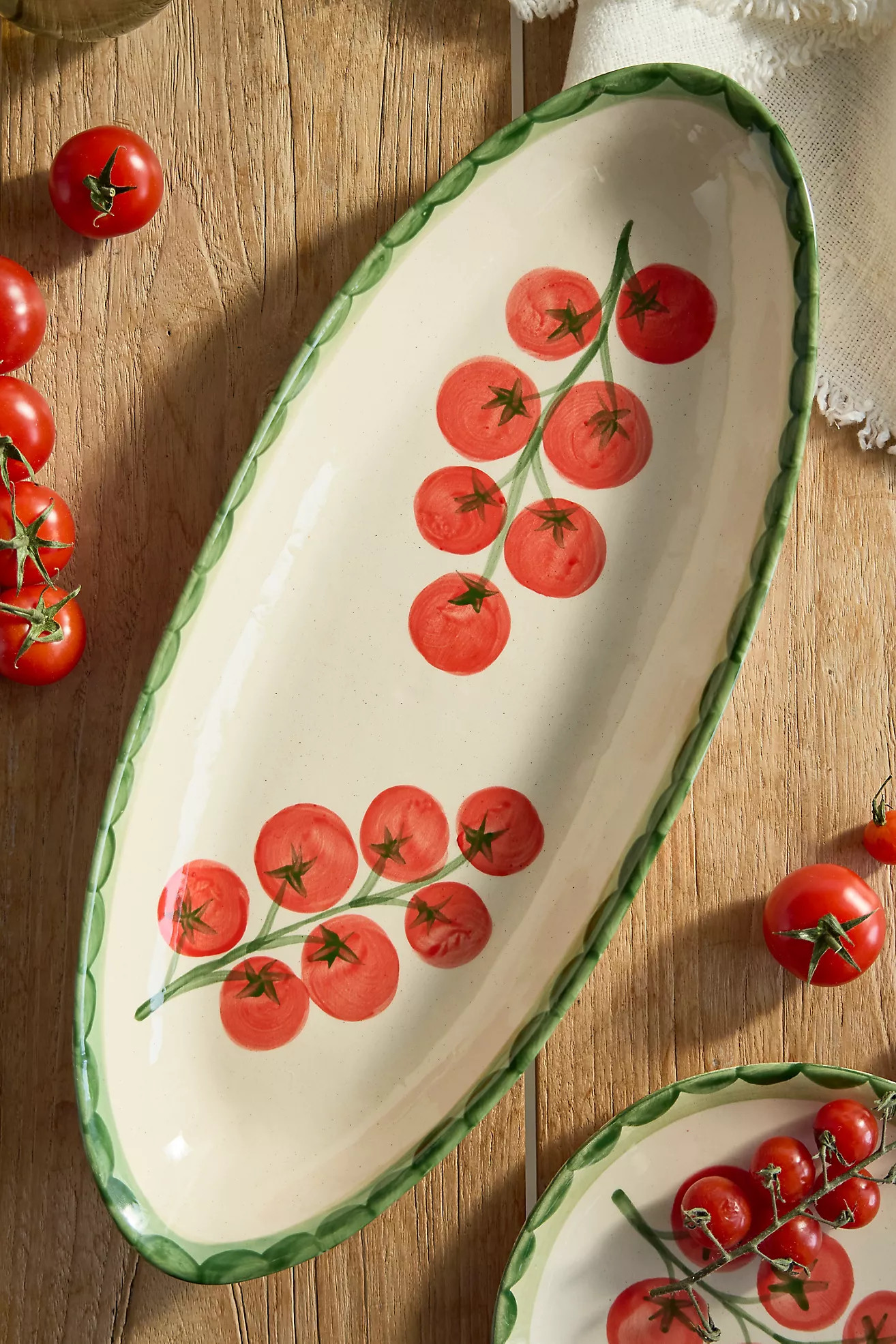 Garden Tomato Stoneware Serving Dish | Anthropologie (US)