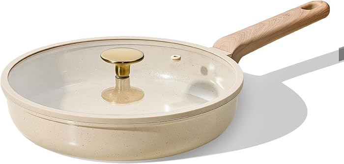 CAROTE 10" Frying Pan Set, Non-Toxic PTFE & PFOA Free Fry Pan & Omelet Pan, Compatible with Induc... | Amazon (US)