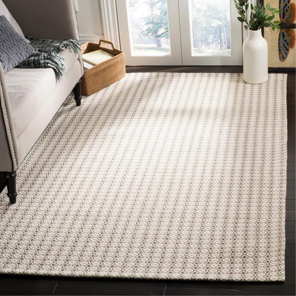 Cherif Handmade Gray Rug | Wayfair North America