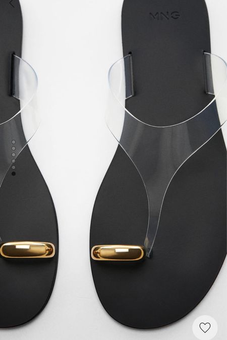 Mango Vinyl leather sandals, jeweled sandals, transparent sandals

#LTKswim #LTKSeasonal #LTKshoecrush