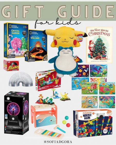 Christmas gift guide for kids 2023 from Target. Perfect for the Pokemon lover or the kids who love to put stuff together. Stem activities and puzzles to keep them entertained during the winter  

#LTKkids #LTKHoliday #LTKGiftGuide