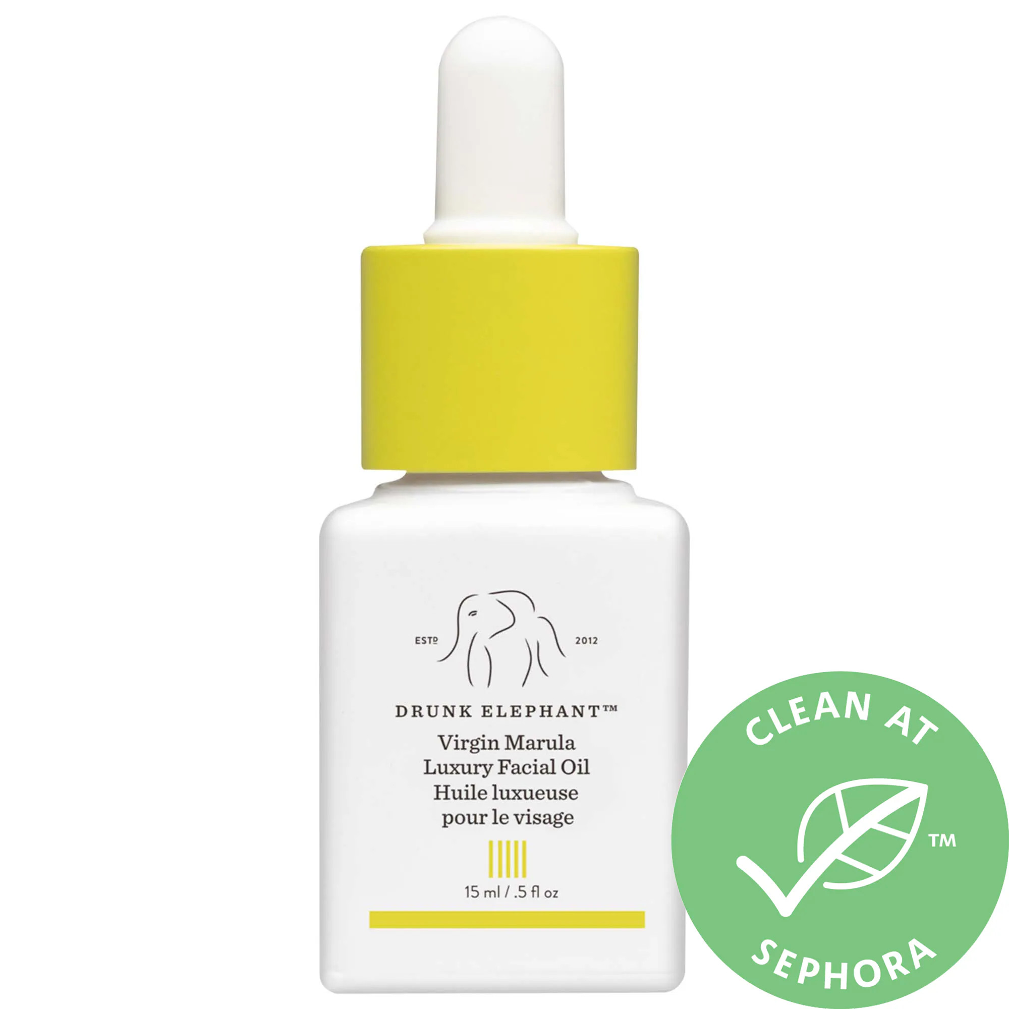 Drunk Elephant Virgin Marula Luxury Face Oil Mini 0.5 oz/ 15 mL | Sephora (US)