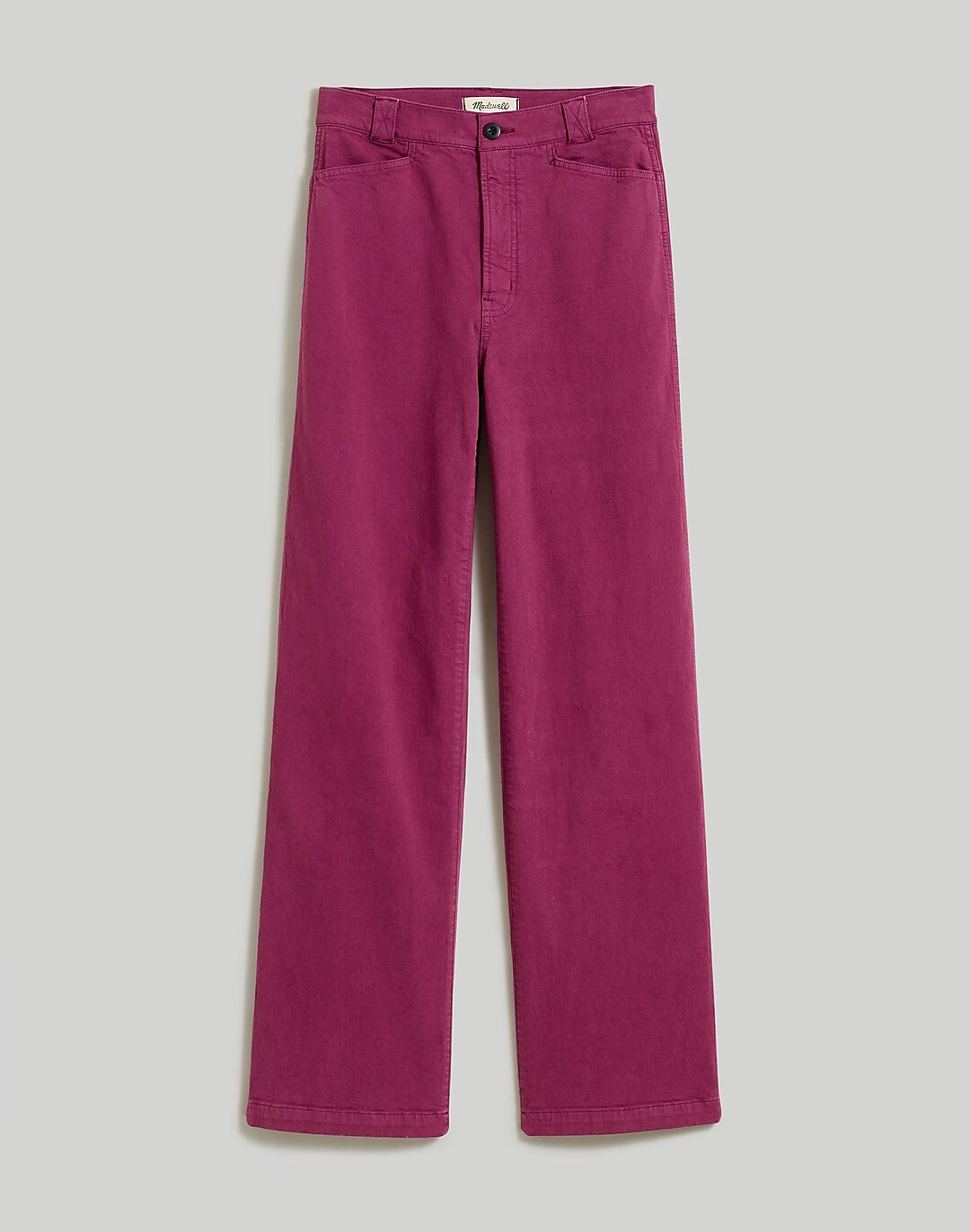Plus Emmett 2.0 Wide-Leg Pants: Garment-Dyed Edition | Madewell