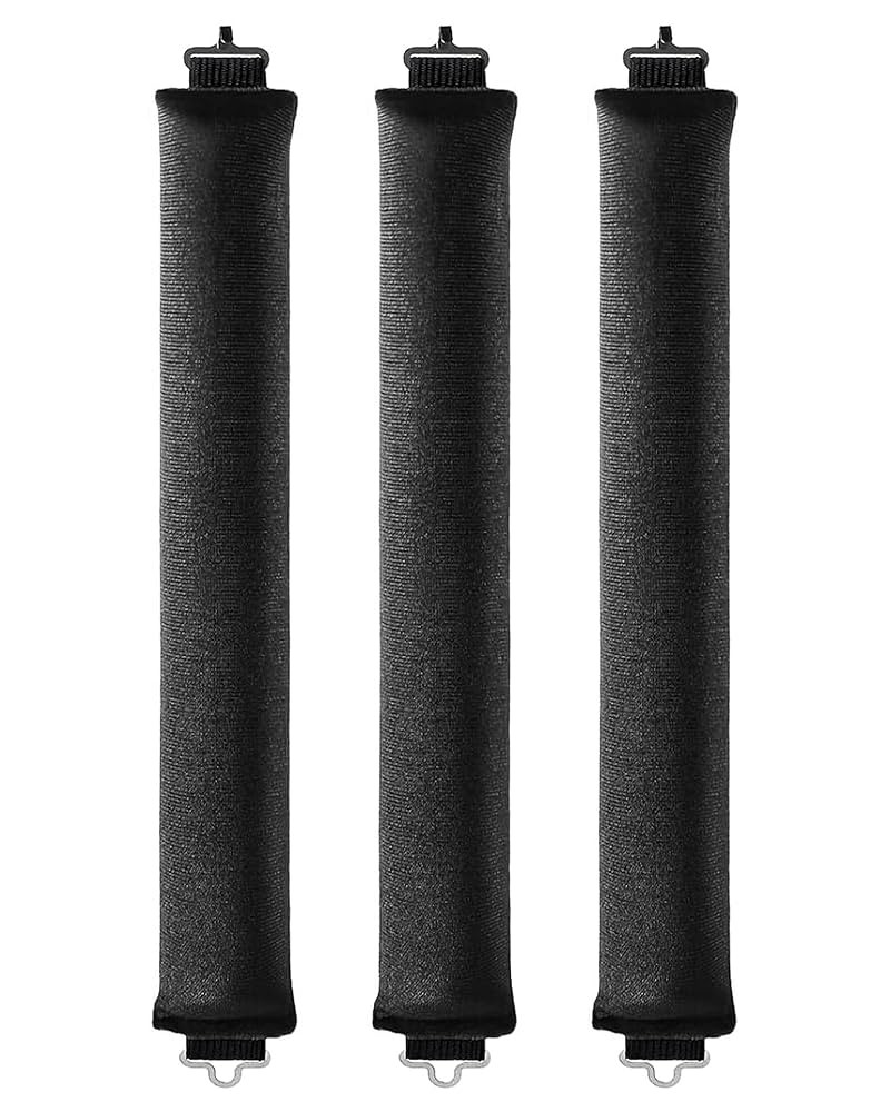 Overnight Heatless Rods Curls Blowout - 4 Pcs Hair Curlers to Sleep In, Velvet Hair Rollers with ... | Amazon (UK)