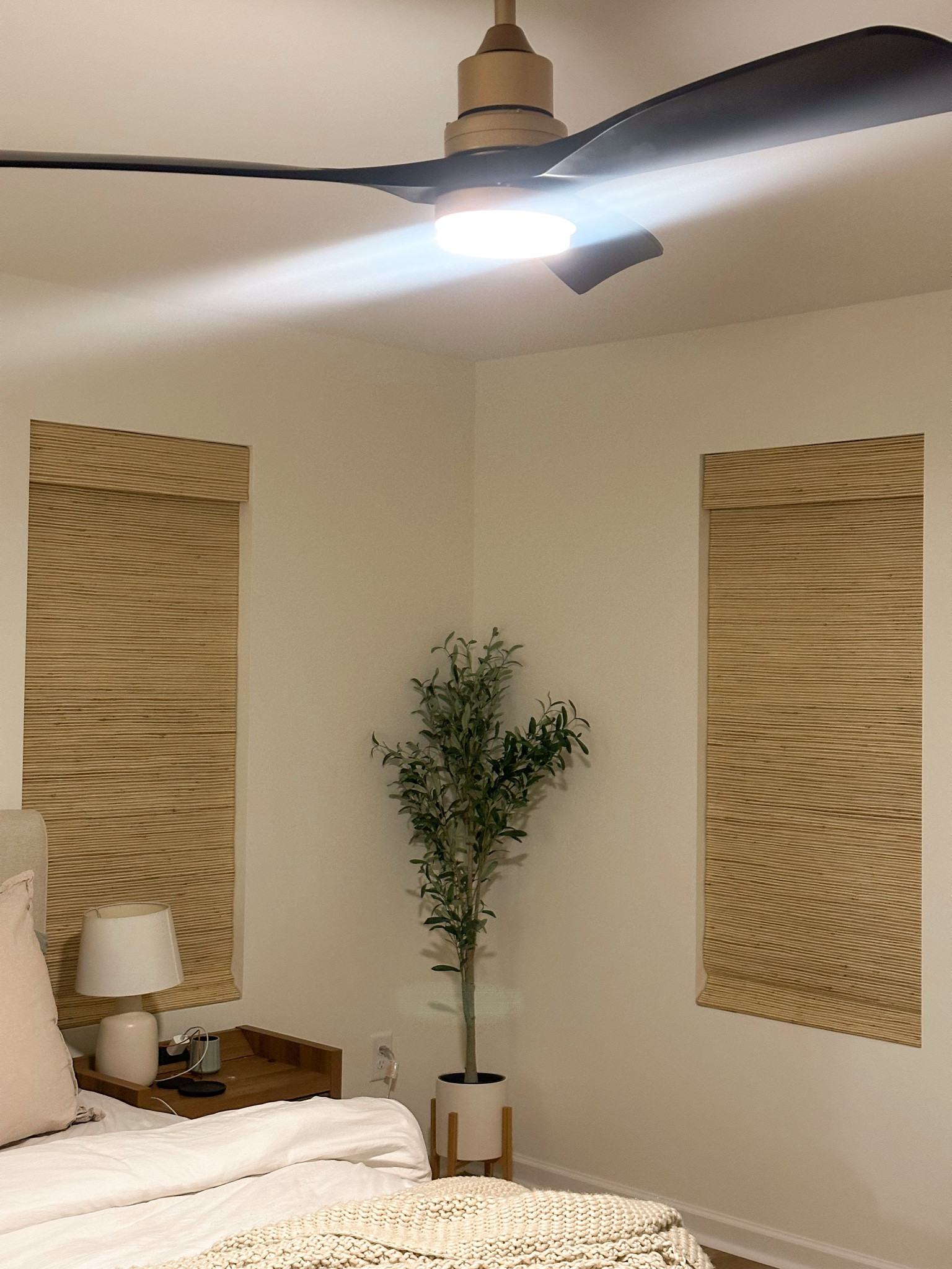 Bamboo shades in my bedroom from Two Pages 🌱  Use code “Michaela17” to save $$ 🫶🏻 these elevate the space SO much! 

#LTKMostLoved #LTKHome