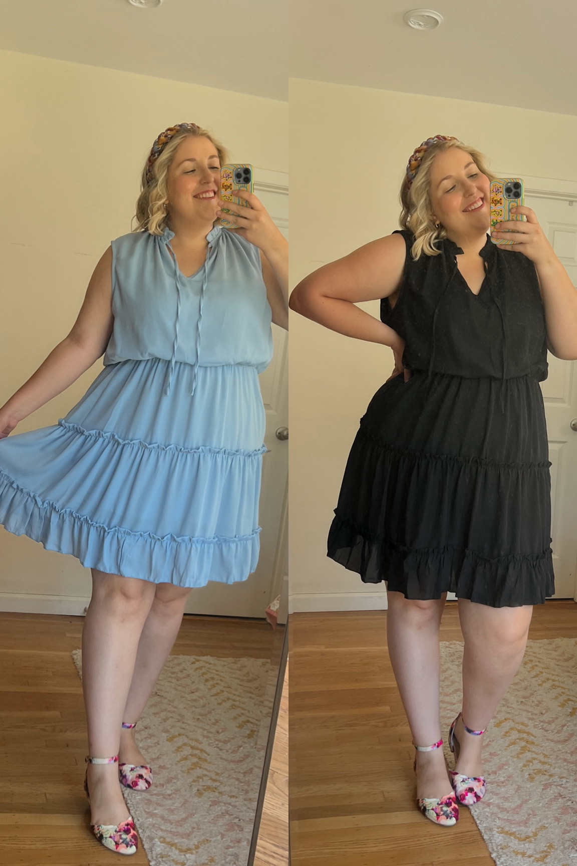 The cutest little dress! Comfy elastic waist, great length. Comes in lots of colors and up to size 5X! I’m wearing 2X! 

#LTKStyleTip #LTKSeasonal #LTKPlusSize