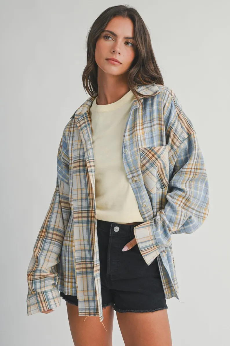 Winnie Plaid Flannel | Etsy (Global)