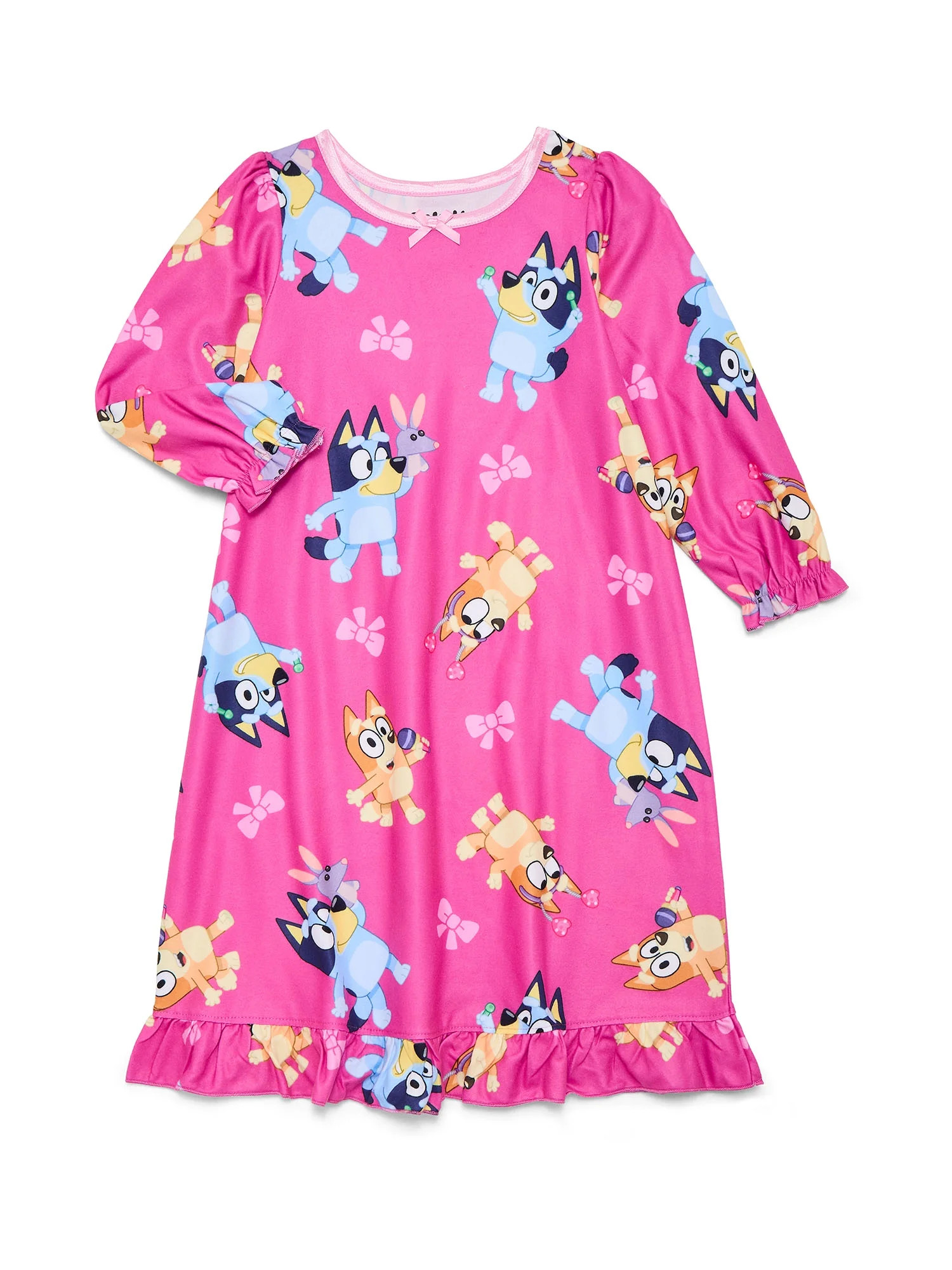 Bluey Toddler Girls Pajama Nightgown, Sizes 2T-5T | Walmart (US)