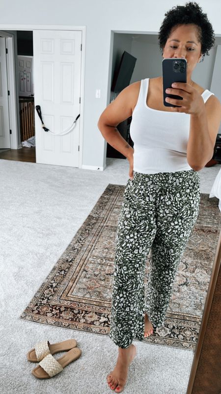 This is my favorite tank. The square neck is so flattering for my body type. Best part: it is $10 at #OldNavy! I completed this look with my #TargetFind slides from A New Day Make it the perfect Sunday summer outfit. 
#LTKStyletip 

#LTKhome #LTKsalealert #LTKBacktoSchool #LTKunder50