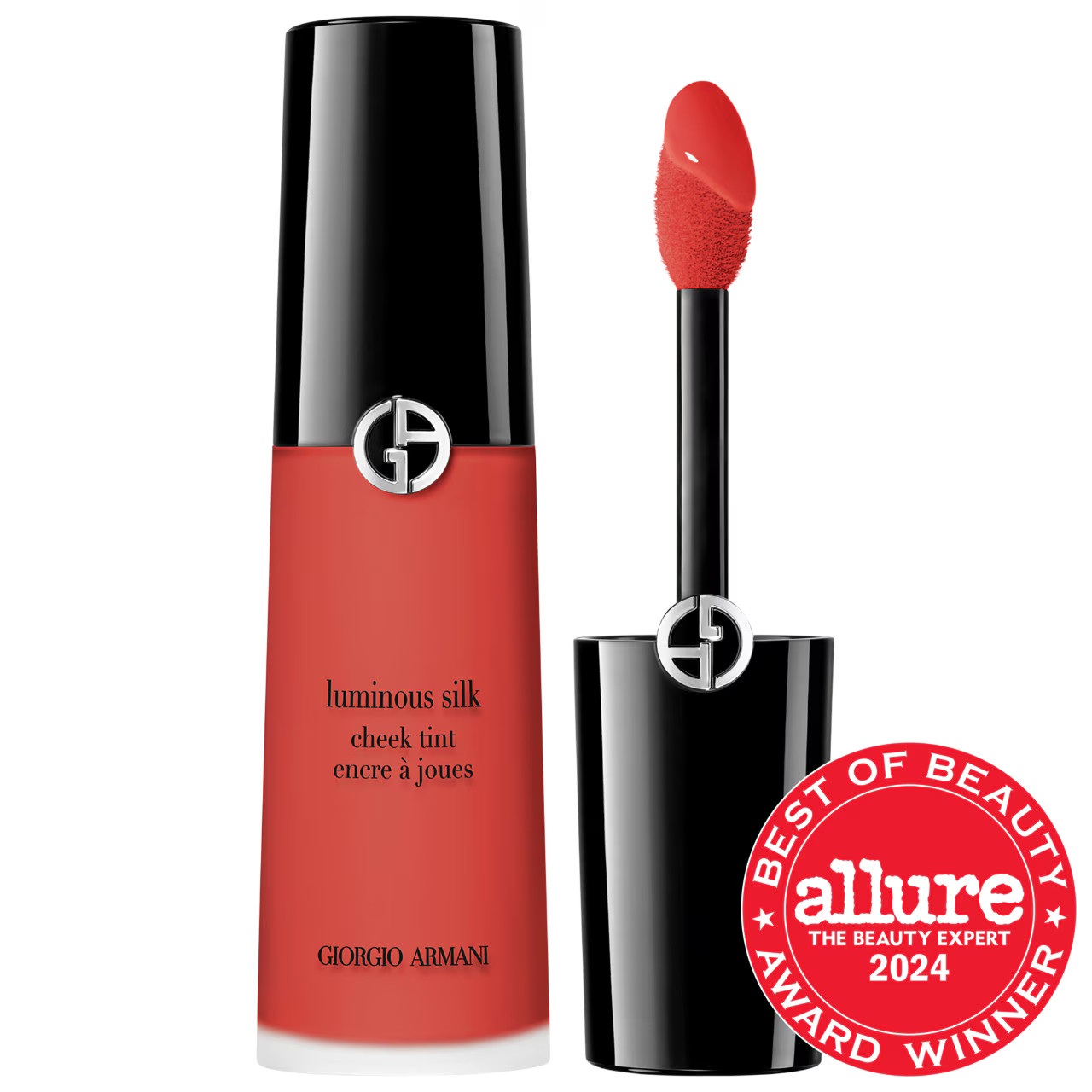 Armani Beauty Cheek Tint Longwear Lightweight Liquid Blush 41 Flaming Red 0.4 oz/12 mL | Sephora (US)
