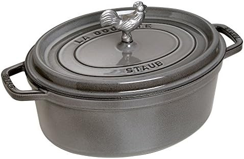 Staub Coq au Vin Cocotte, 5.75 Quart, Graphite Grey | Amazon (US)