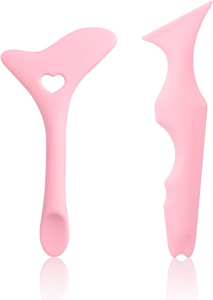 2pcs Eyeliner Stencils, Silicone Wing Eyeliner Stencils Eyeliner Stencils Tool for Beginners Mult... | Amazon (UK)