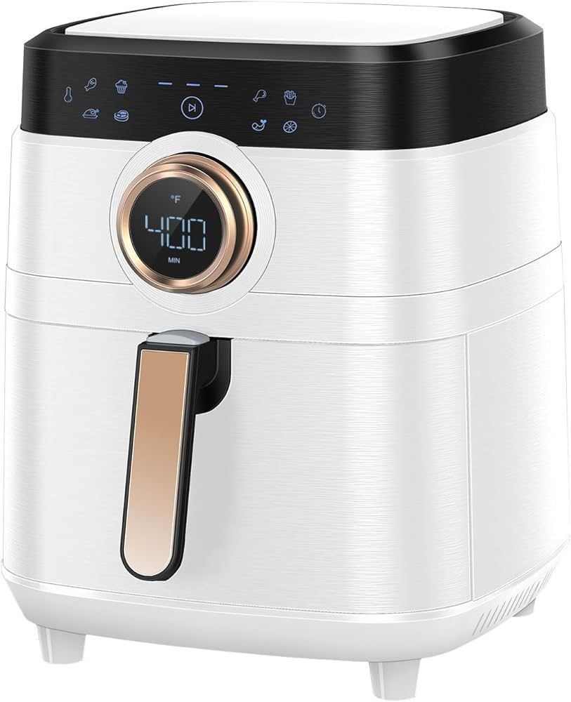 Air Fryer, ALLCOOL Airfryer Oven 8QT Large Air Fryer 1700W 8-in-1 with Touch Screen Air Fryers Di... | Amazon (US)