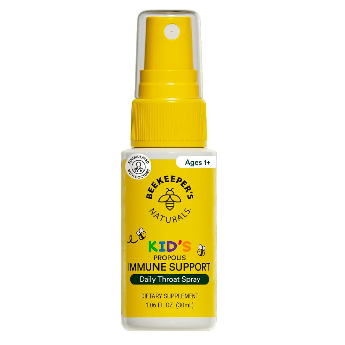 Kids Propolis Throat Spray - Natural Immune Support & Sore Throat Relief - by BEEKEEPER'S NATURAL... | Amazon (US)