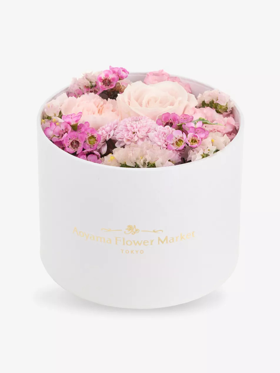 Hat Box Fresh Flower Arrangement | Selfridges