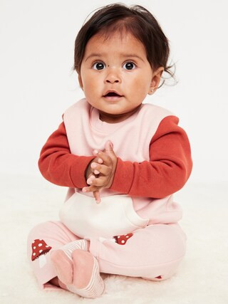 Crew-Neck Sweatshirt and Sweatpants Set for Baby | Old Navy (US)
