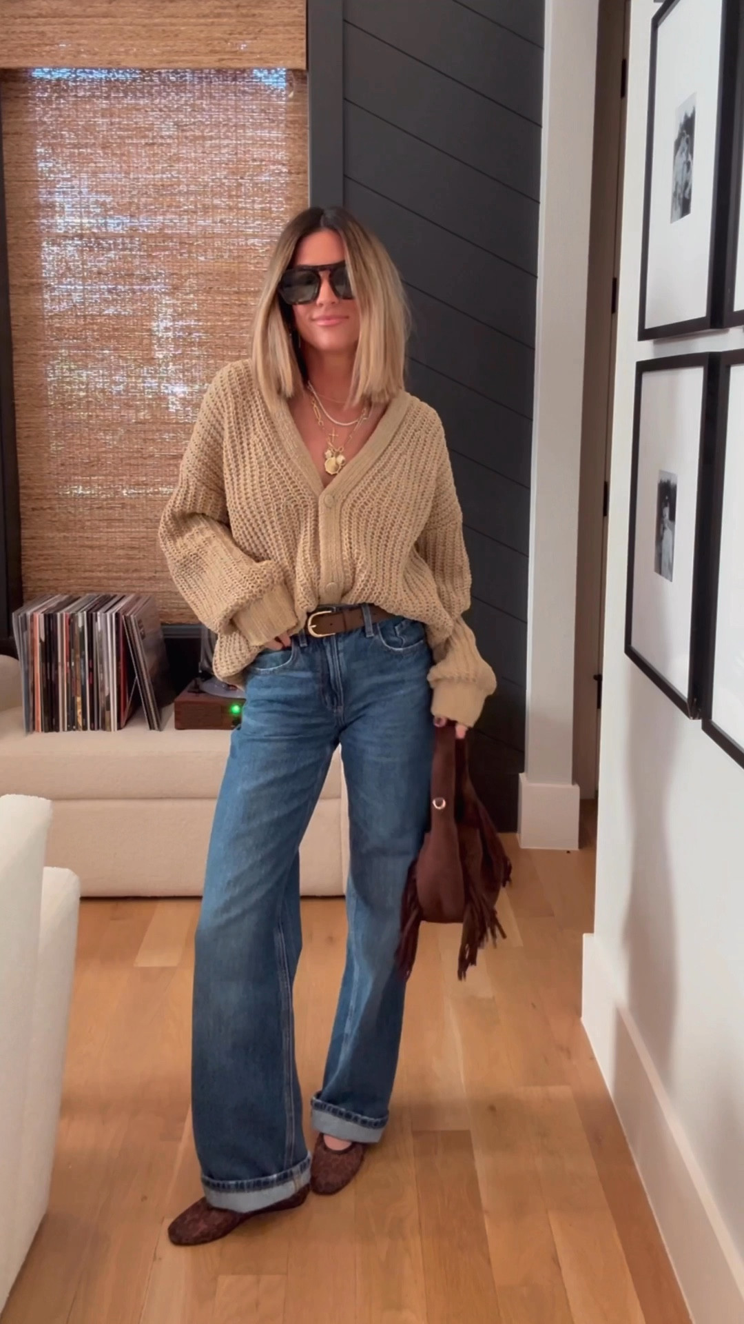 Cozy-luxe cardigan from Walmart. So soft (wearing size small) and this Target purse is soooo cute!

#LTKStyleTip #LTKSeasonal #LTKFindsUnder50