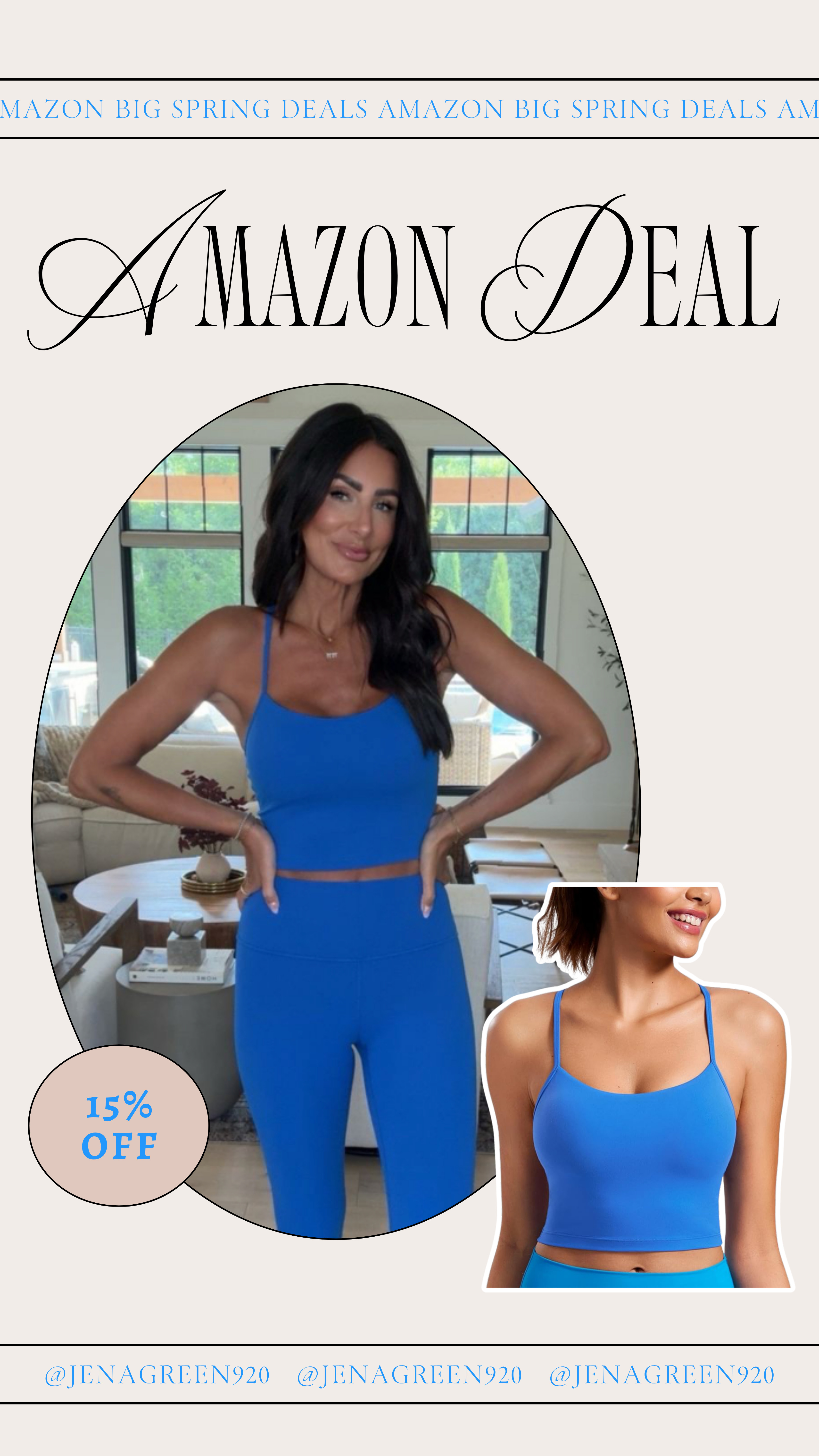 Amazon Big Spring Deals | Workout Tank | Built in Bra Tank 

 #LTKSeasonal #LTKSaleAlert