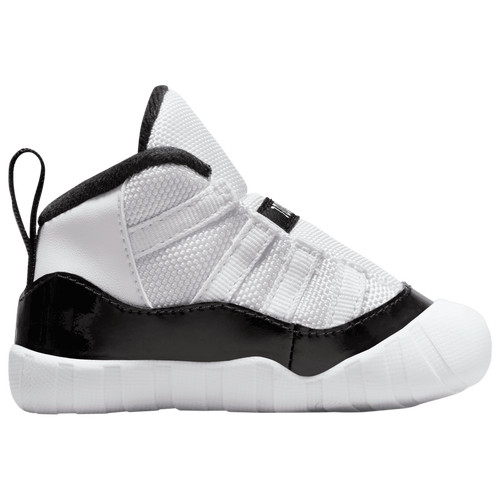 Boys Infant Jordan Jordan Retro 11 Crib Bootie - Boys' Infant Shoe White/Black/Metallic Gold Size 04.0 | Kids Foot Locker (US)