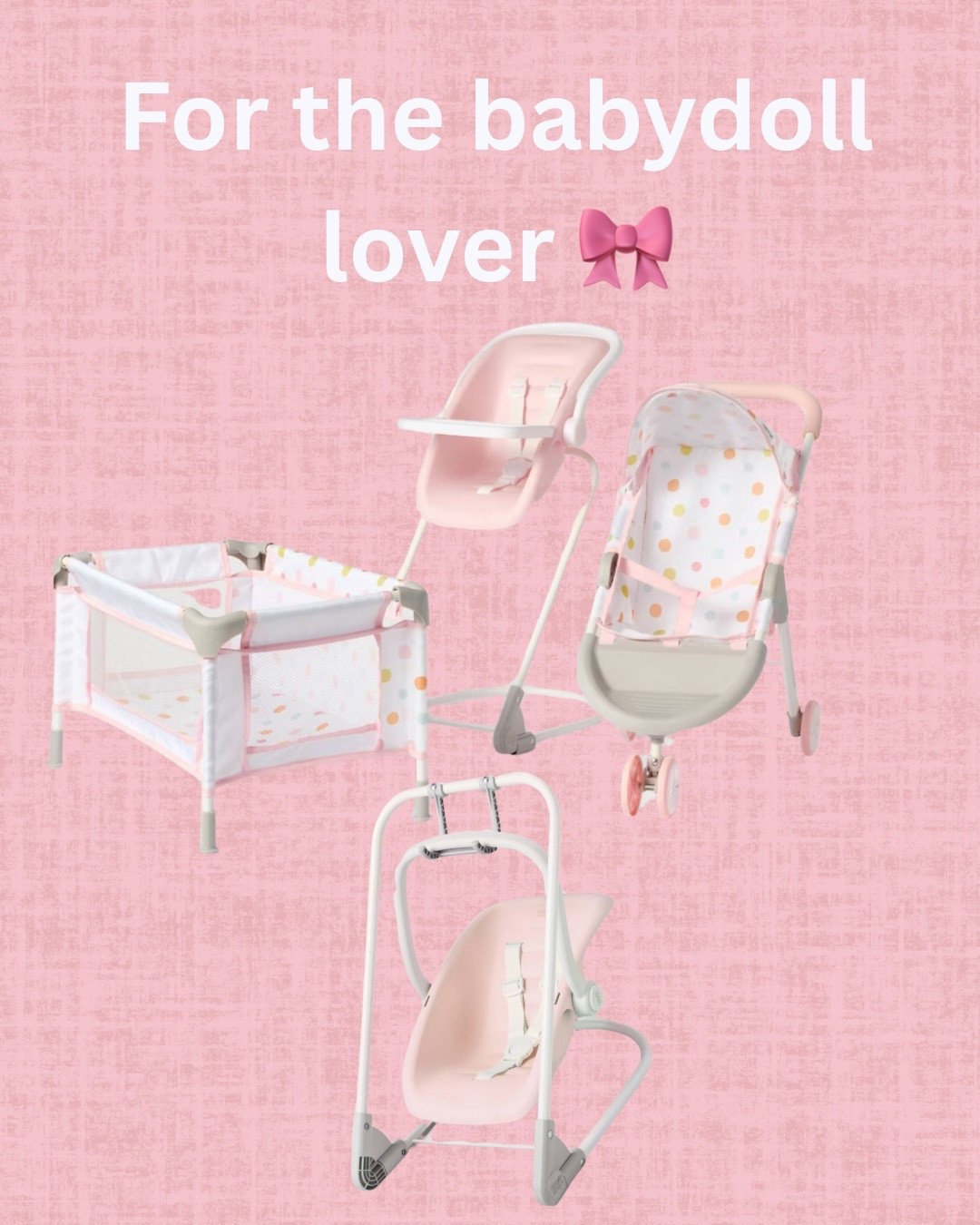 Such a cute Target find for the babydoll lover! Such a great price, too! Cute Christmas gift  

#LTKKids #LTKGiftGuide #LTKFindsUnder50