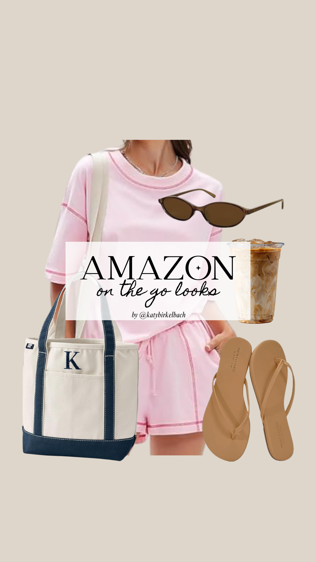 Casual summer outfit inspo from Amazon! These comfy flip flops and cute sunglasses are perfect for any beach day. 🌞 #SummerVibes #AmazonFinds 

 #LTKmomlife #LTKSaleAlert