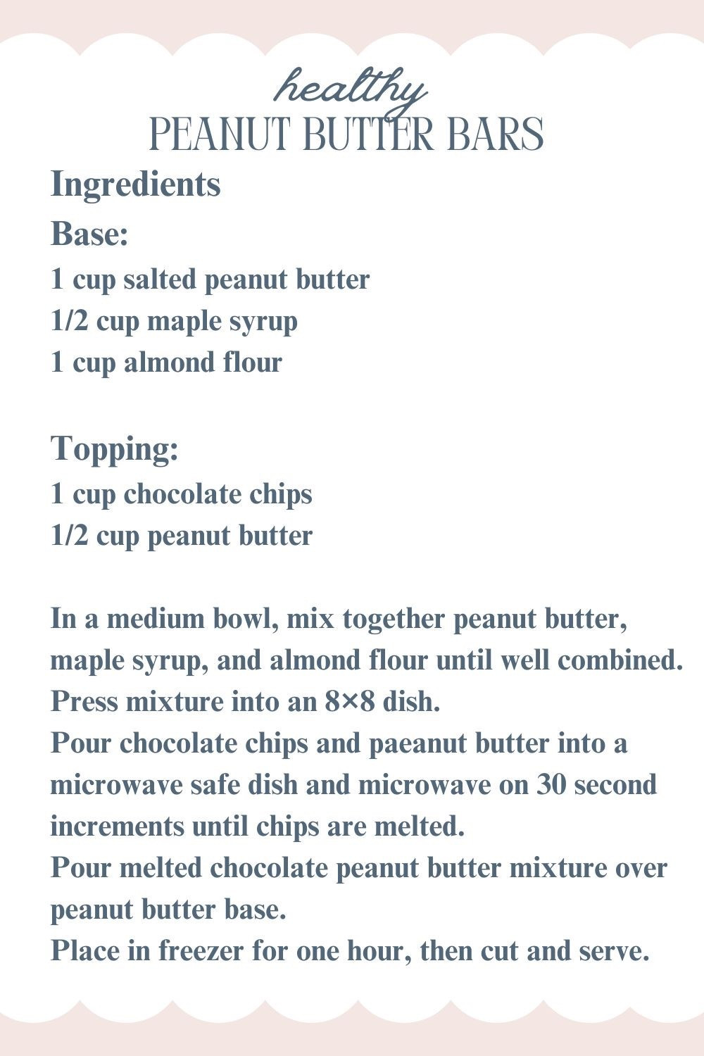 I love these peanut butter bars when I’m craving something sweet! 

#LTKOver40 #LTKHome