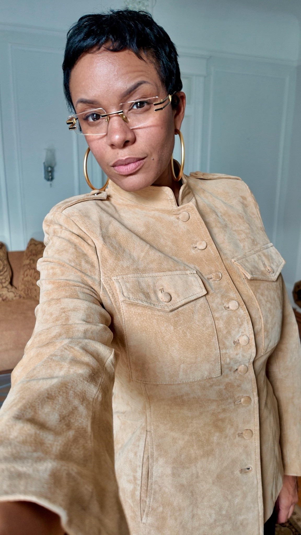 Such a chic suede jacket

#LTKootd #LTKSeasonal