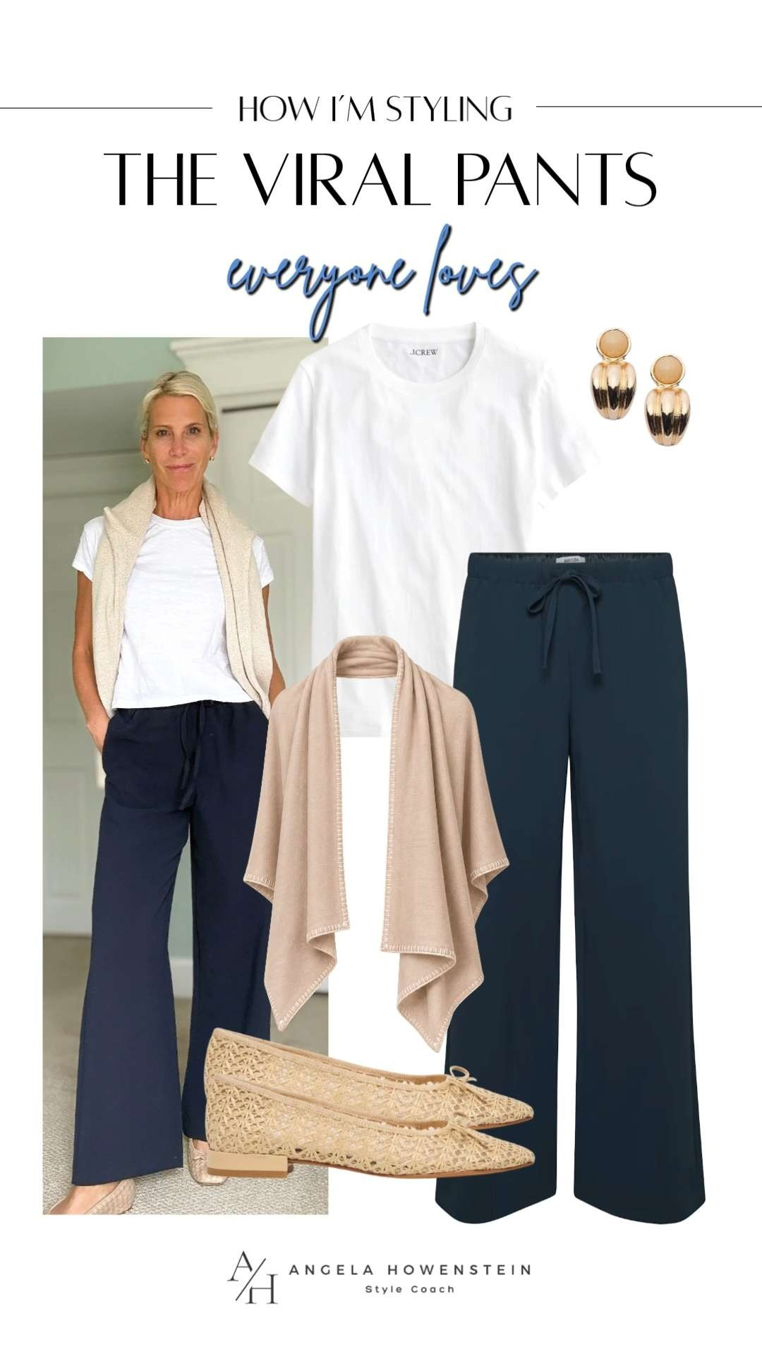 Viral Wide Leg Pants Styled for Everyday. 

Viral wide leg pants styled with a classic white tee and flats for an effortless casual chic outfit. 

 #LTKootd #LTKSeasonal #LTKSaleAlert