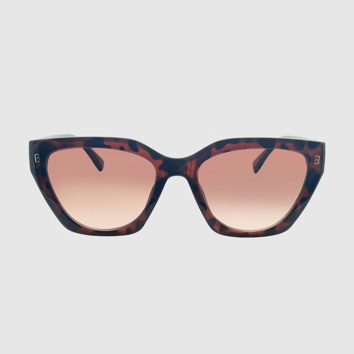 Plastic Cateye Sunglasses - Wild Fable™ Tort: Maximum UV Protection, Recycled Material | Target