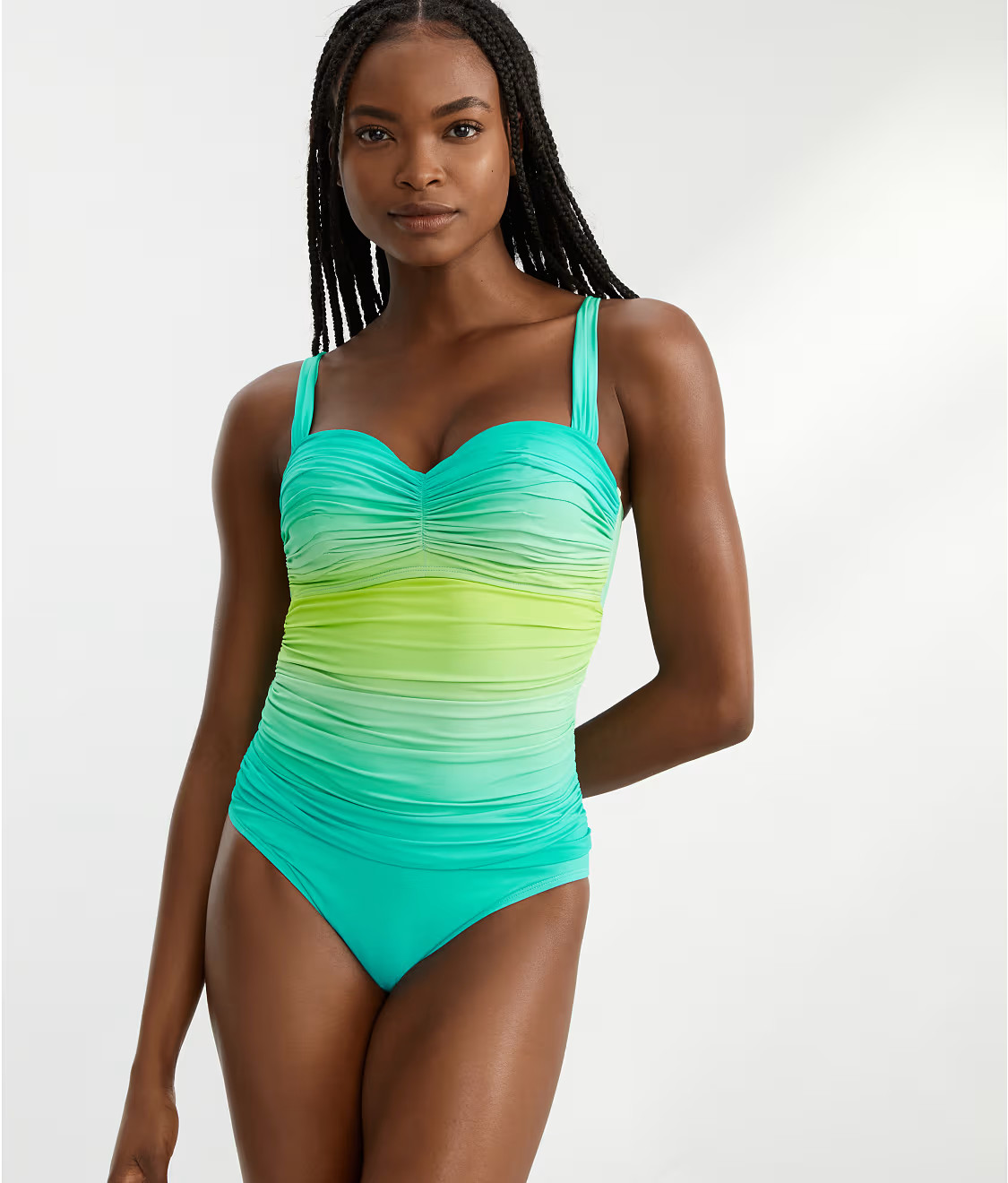 Cool Breeze Shirred Underwire One-Piece | Bare Necessities