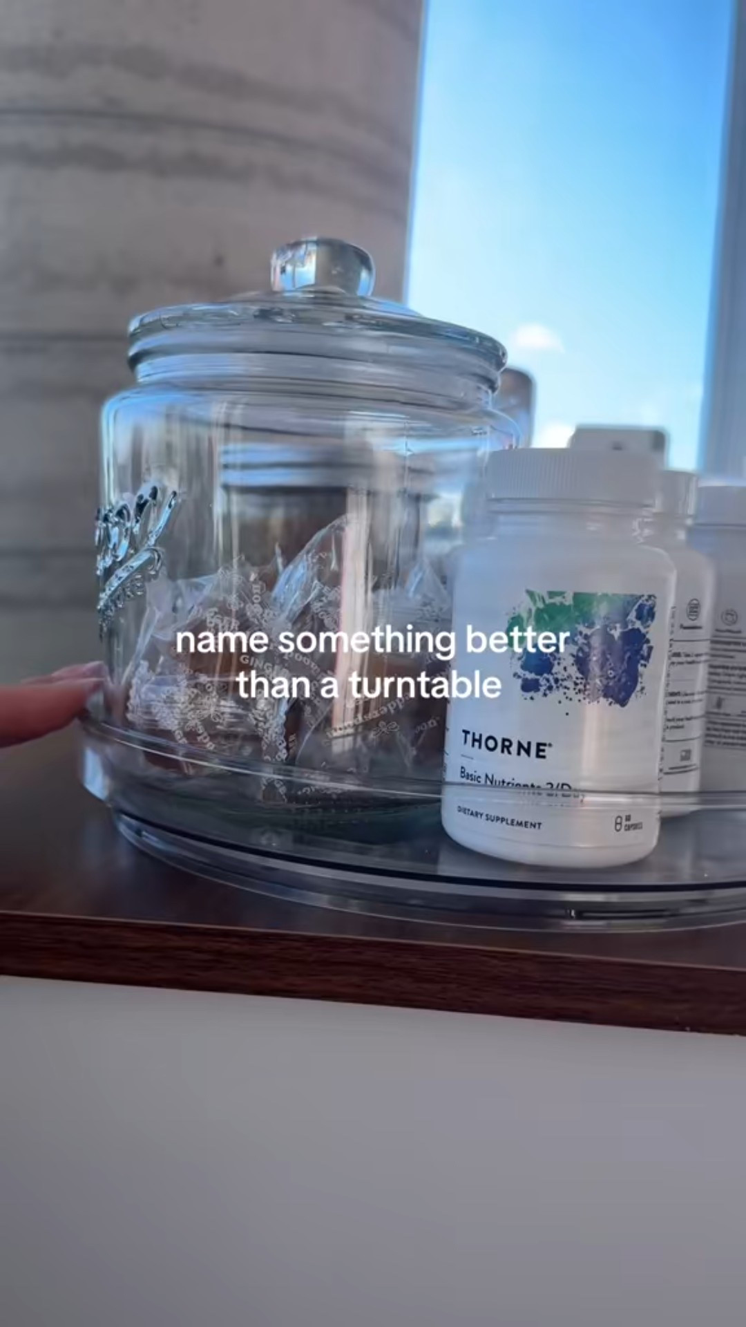 Turntables or as they are sometimes referred to as Lazy Susans are arguably the greatest organizing invention ever made. 
And we’ve linked our favorite ones that are currently on 30% off sale here  

#LTKfoodie #LTKmorningroutine #LTKHome