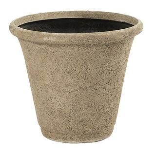 Classic Home & Garden Andover 18 in. Natural LavaStone Planter LS6005 - The Home Depot | The Home Depot