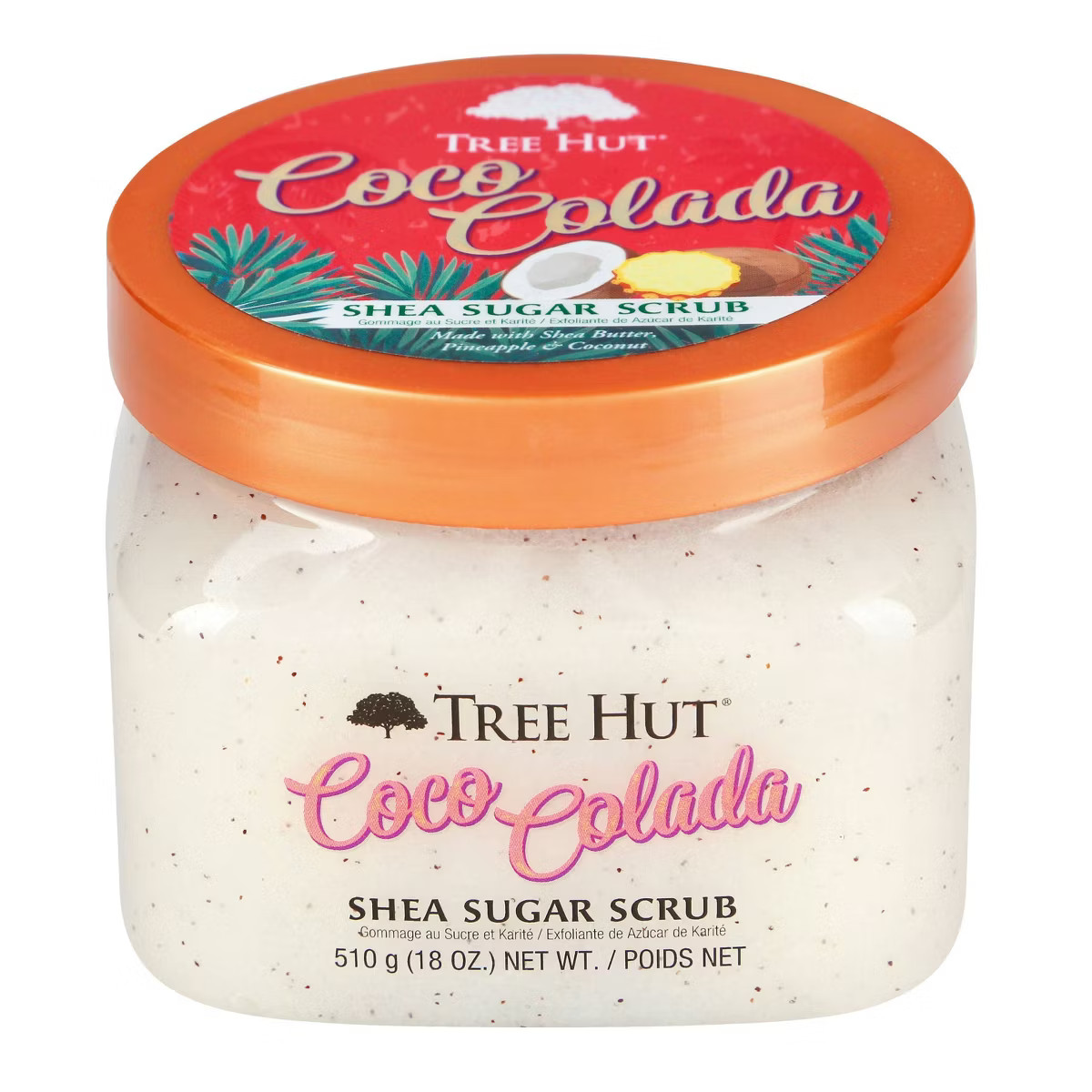 Tree Hut Coco Colada Shea Sugar Coconut Body Scrub - 18oz | Target