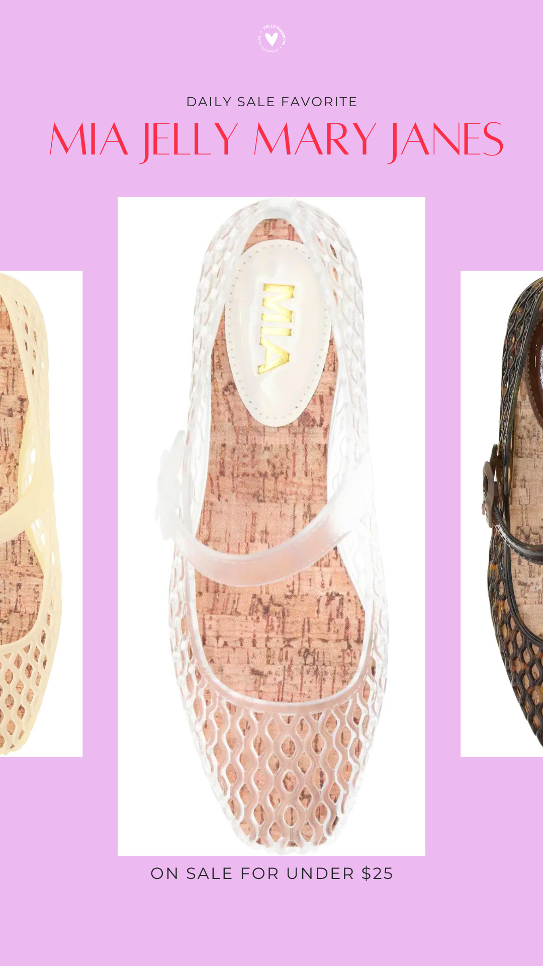 Mia Jelly Mary Janes for under $25!!!

The perfect throw-on shoe for everyday — cute, comfy, and goes with everything ✨
 

 #LTKSaleAlert