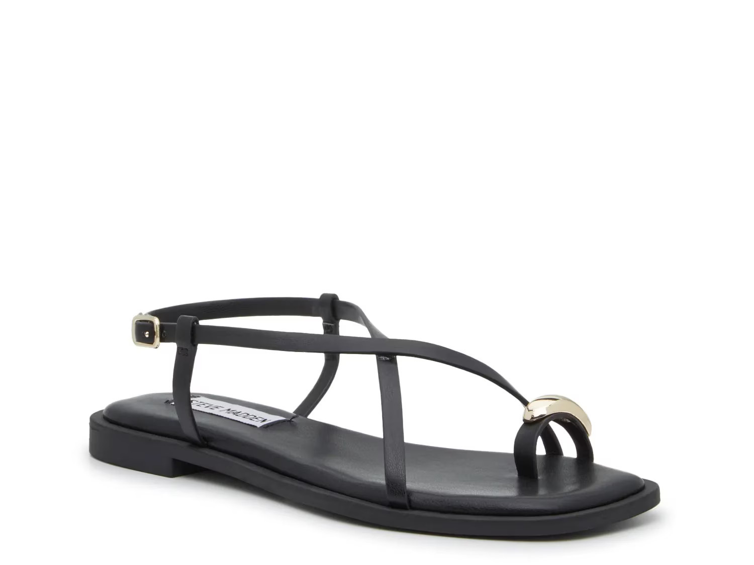 Steve Madden Baylee Sandal | Women's | Black | Size 9.5 | Sandals | Slingback | DSW