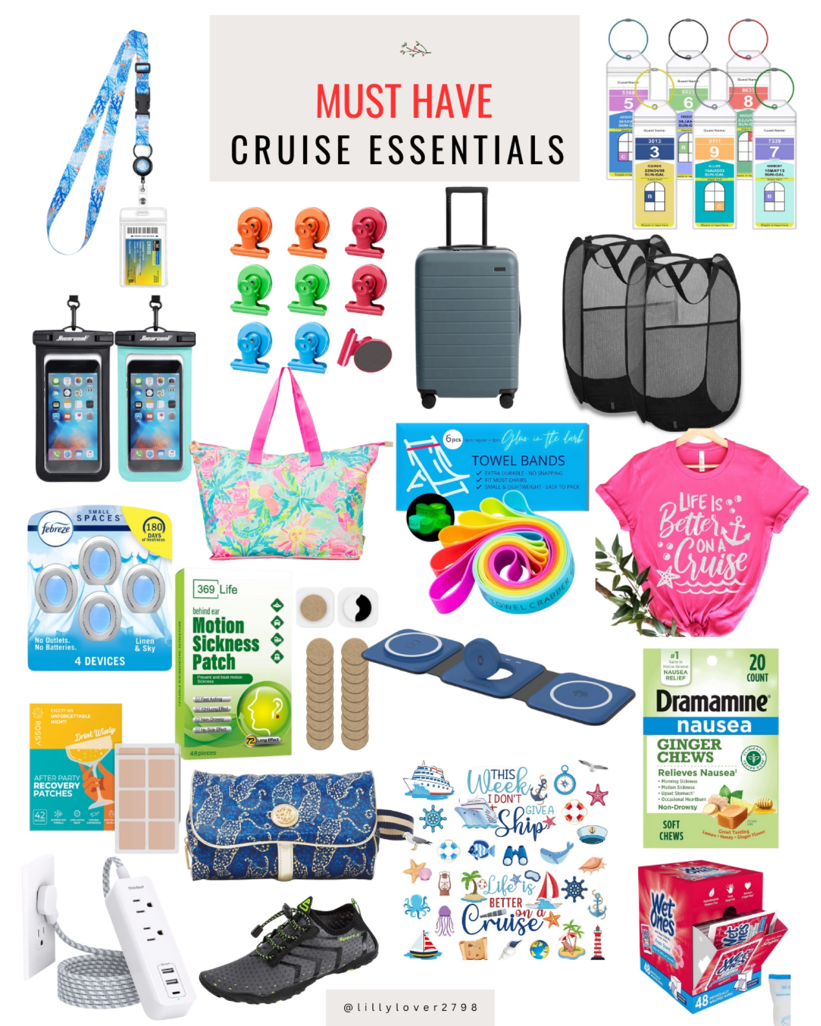 My Cruise Essentials 

All the essentials and some extras you will need for cruising. These are great ideas if you have a cruise coming up soon! 

cruise essentials, cruise, cruise traveller, things you need for a cruise, Royal Caribbean, cruise life, for the cruiser, travel gifts, Christmas cruise, cruise must haves, cruise shirt, cruise magnetics, beach bags, cruise attire, cruise life, cruise, cruise addict, cruise traveler, Royal Caribbean, cruise magnets, 

#LTKfamily #LTKstyletip #LTKitbag #LTKswim #LTKsalealert #LTKbeauty #LTKtravel