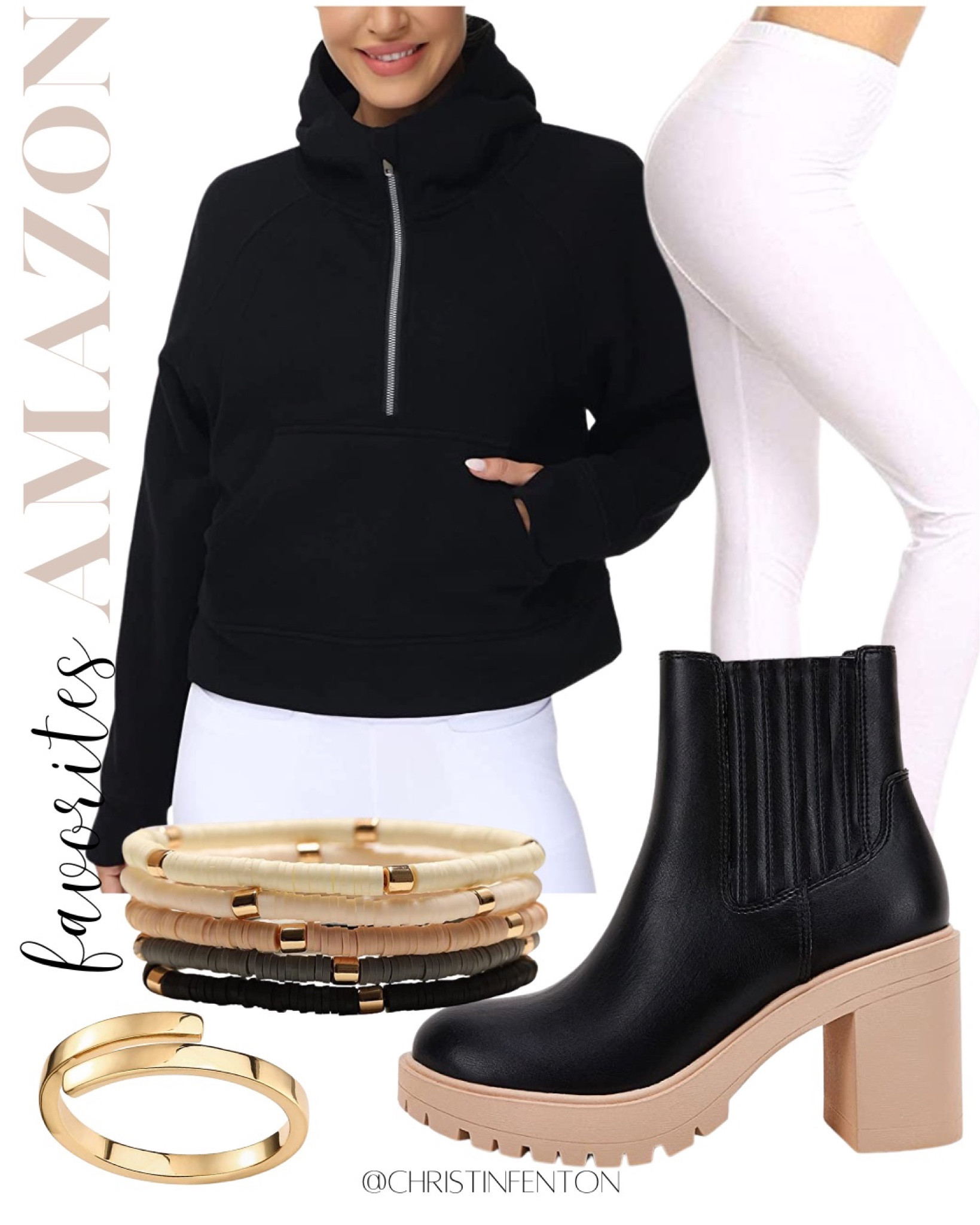 Amazon Fashion Finds! Winter outfits, winter dresses, sweater dress, business casual,  holiday dresses, vacation dresses, winter sweaters,  high heels, pumps, fedora hats, bodycon dresses, sweater dresses, bodysuits, mini skirts, maxi skirts, watches, backpacks, camis, crop tops, high heeled boots, crossbody bags, clutches, hobo bags, gold rings, simple gold necklaces, simple gold rings, gold bracelets, gold earrings, stud earrings, work blazers, outfits for work, work wear, jackets, bralettes, satin pajamas, hair accessories, sparkly dresses, knee high boots, nail polish, travel luggage . Click the products below to shop! Follow along @christinfenton for new looks & sales! @shop.ltk #liketkit #founditonamazon 🥰 So excited you are here with me! DM me on IG with questions! 🤍 XoX Christin #LTKstyletip #LTKshoecrush #LTKcurves #LTKitbag #LTKsalealert #LTKwedding #LTKfit #LTKunder50 #LTKunder100 #LTKbeauty #LTKworkwear #LTKhome #LTKtravel #LTKfamily #LTKswim #LTKSeasonal  