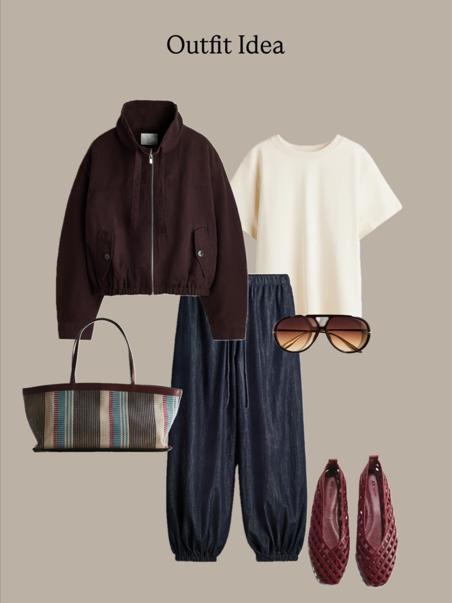 15% off this H&M Casual outfit idea for Spring.
Funnel neck jacket & denim balloon trousers.  I wear small in the jacket & XS in the trousers.

#LTKspring #LTKsale #LTKstyletip