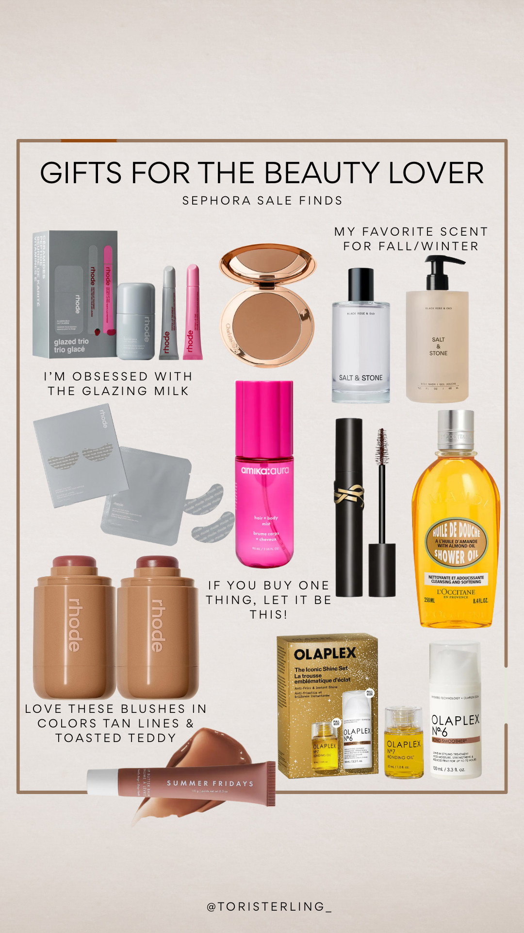 Last day of the sephora sale! Grab some gifts for yourself or the beauty lovers in your life :)  

 #LTKGiftGuide #LTKHoliday #LTKBeauty