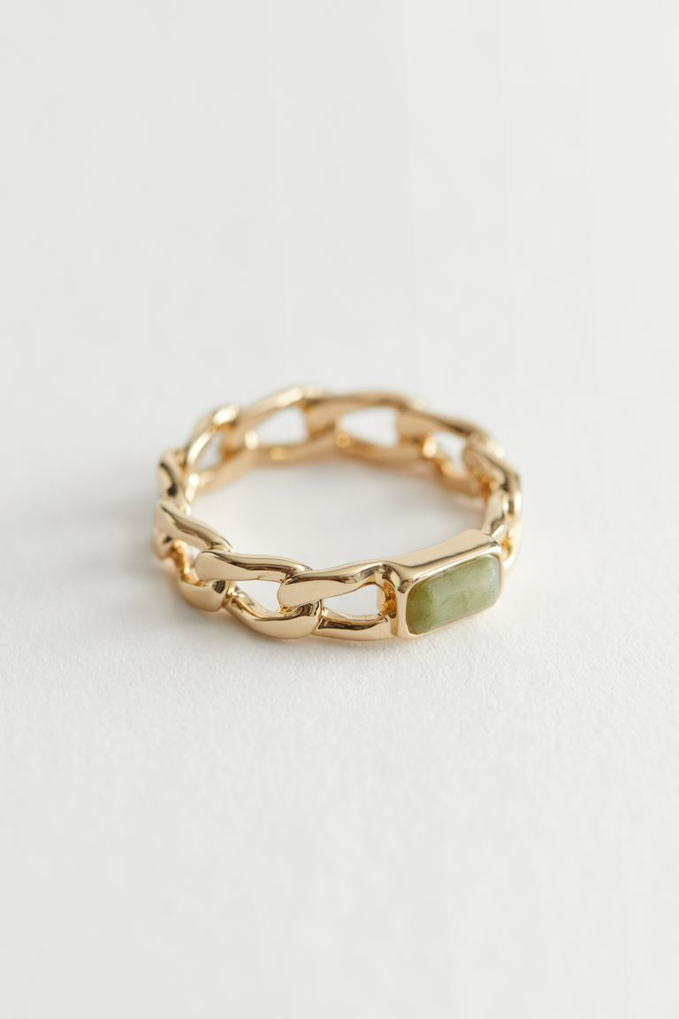 Ring mit Schmuckstein | H&M (DE, AT, CH, NL, FI)