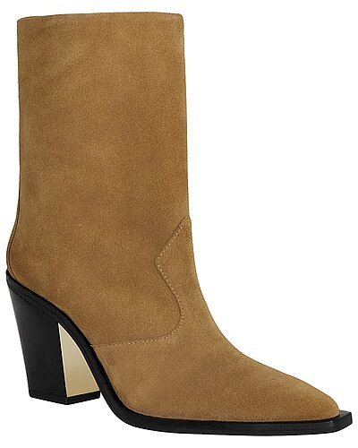 City Suede Cowboy Bootie | Rue La La